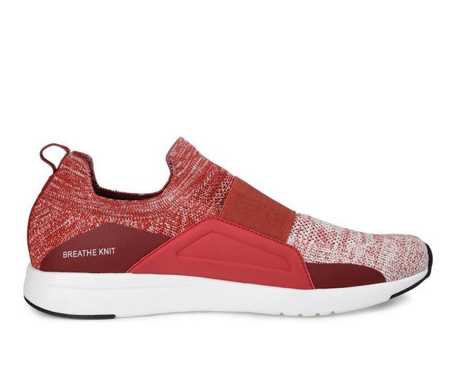 Men's Vance Co. Cannon Slip-On Sneakers in Red color