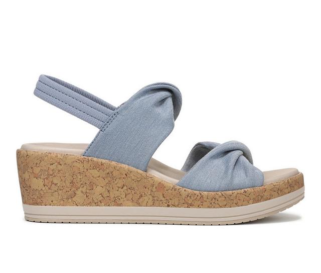 Women's LifeStride Riley Sandals in Stone Blue color