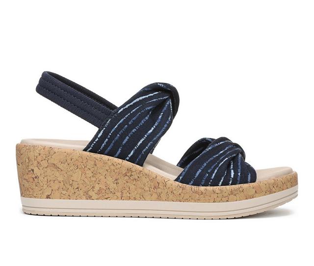 Women's LifeStride Riley Sandals in Navy color