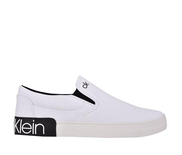 Men's Calvin Klein Ryor Casual Shoes in White color