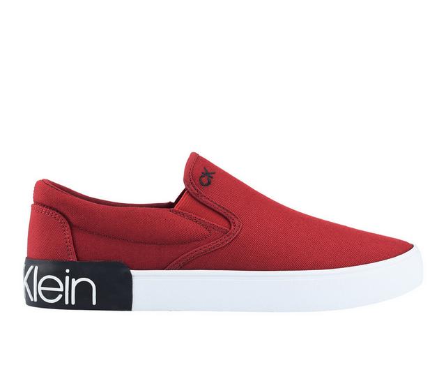 Men's Calvin Klein Ryor Casual Shoes in Dark Red Multi color