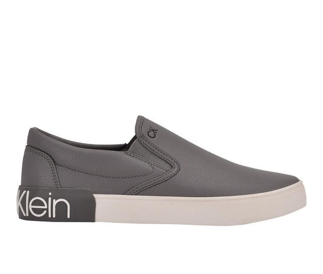 Men's Calvin Klein Ryor Casual Shoes in Medium Grey color