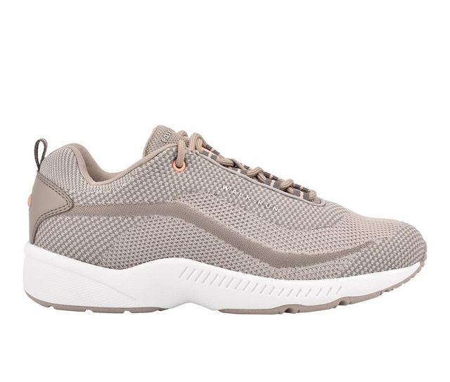 Women's Easy Spirit Romy Walking Sneakers in Taupe color