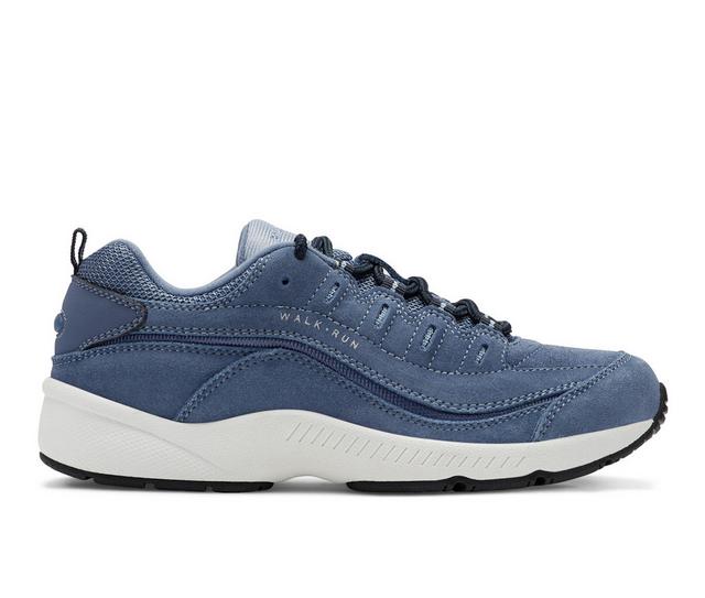 Women's Easy Spirit Romy Walking Sneakers in Indigo Blue color