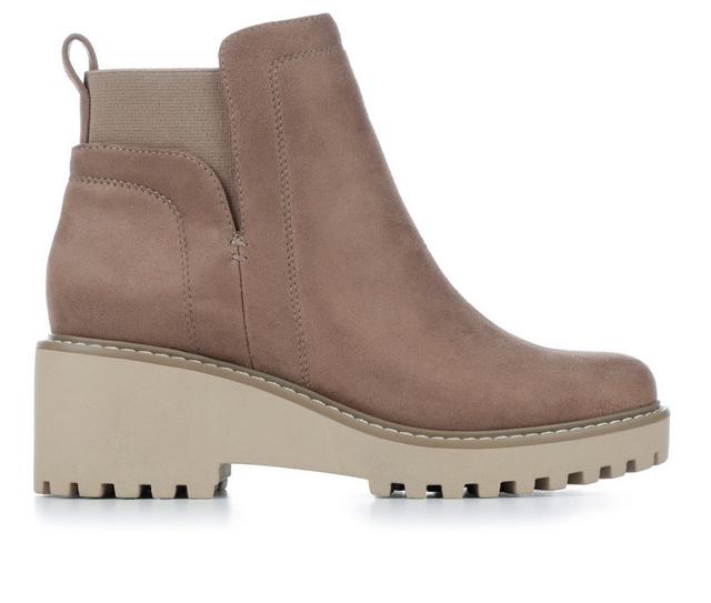 Women's DV BY DOLCE VITA Rielle Chelsea Boots in Truffle color