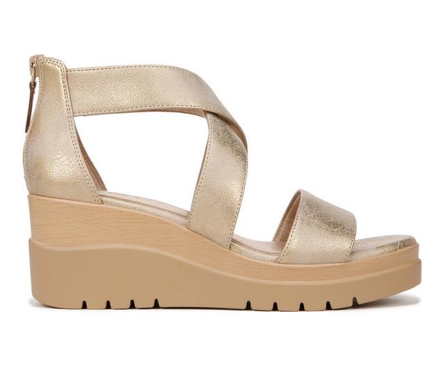 Women's Soul Naturalizer Goodtimes Wedges in Gold color