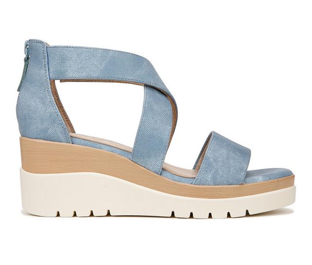 Women's Soul Naturalizer Goodtimes Wedges in Mid Blue color