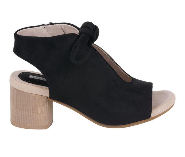 Women's GC Shoes Kimora Dress Sandals in Black Suede color