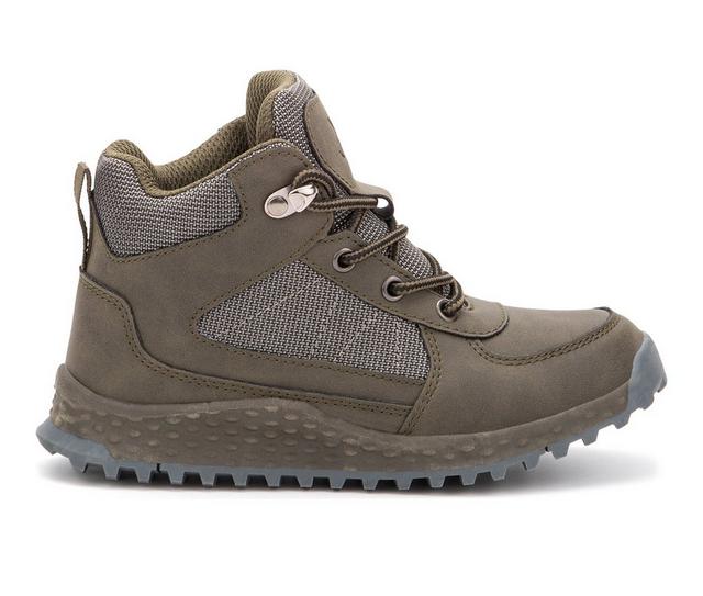 Boys' Xray Footwear Little Kid & Big Kid Panther High-Top Sneakers in Olive color