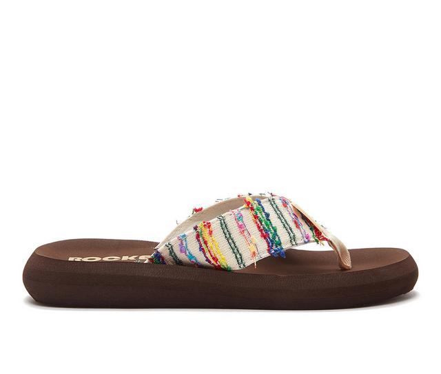 Women's Rocket Dog Spotlight 2 Flip-Flops in Multi Stripe color