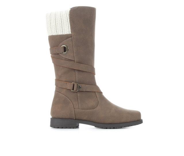 Girls' Rachel Shoes Little Kid & Big Kid Denver Knee-High Boots in Nutmeg color