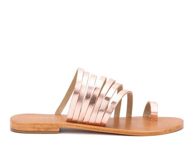 Women's Torgeis Rumina Sandals in Rose Gold color