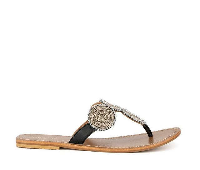 Women's Torgeis Helen Flip-Flops in Black color