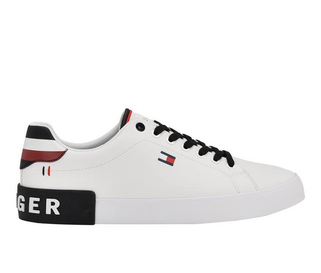 Men's Tommy Hilfiger Rezz Sneakers in White/Black color