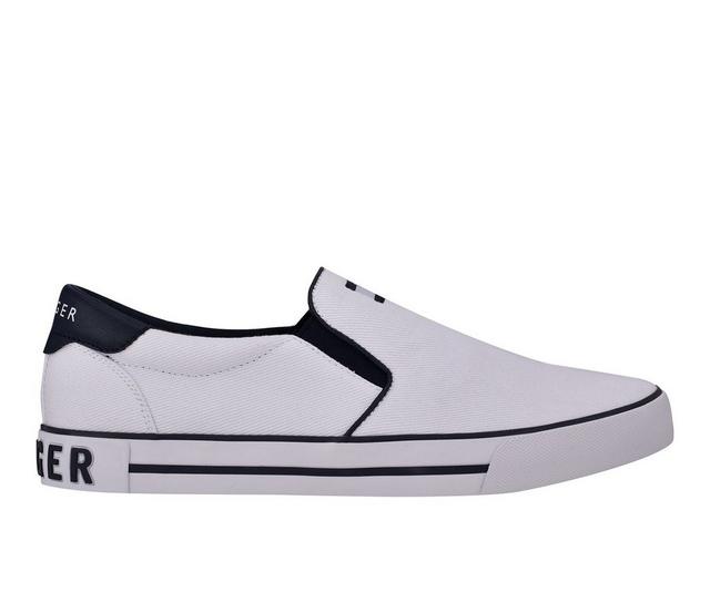 Men's Tommy Hilfiger Roaklyn Slip-On Sneakers in White color
