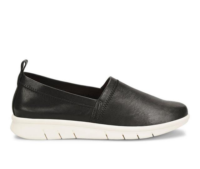 Women's Comfortiva Carni Slip-On Shoes in Black color
