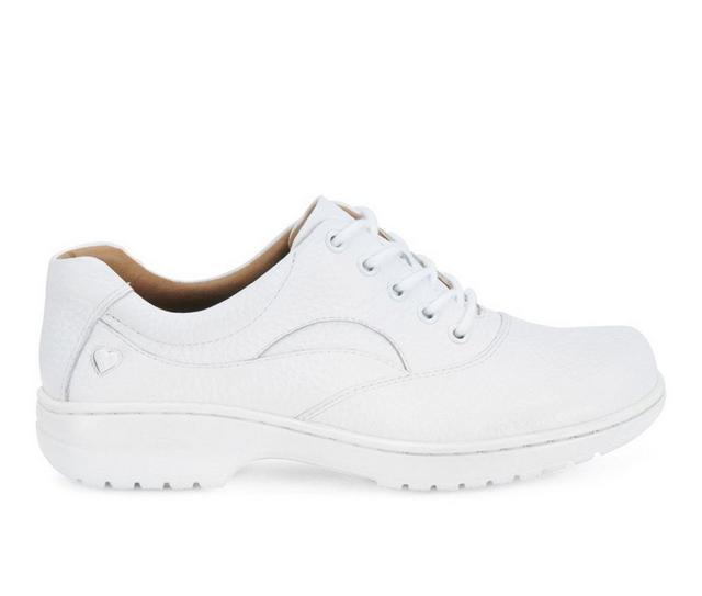 Women's Nurse Mates Macie Slip-Resistant Shoes in White color