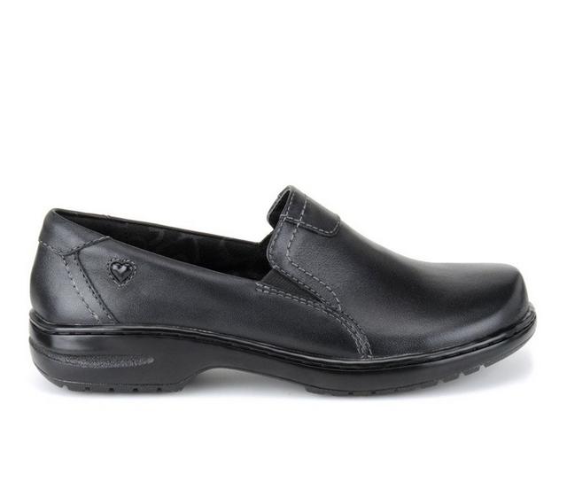 Women's Nurse Mates Meredith Slip-Resistant Shoes in Black color