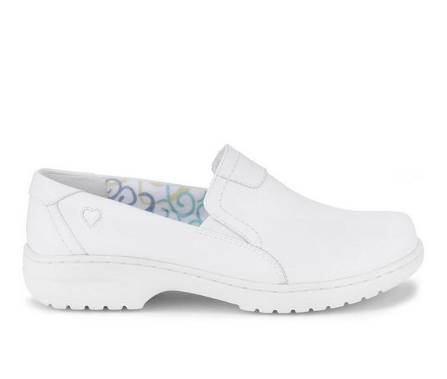 Women's Nurse Mates Meredith Slip-Resistant Shoes in White color