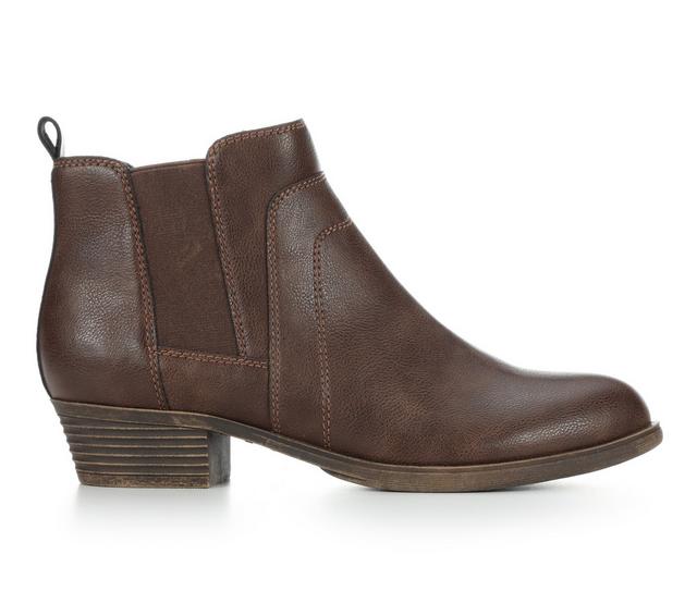 Women's Sugar Tweak Booties in Chocolate color