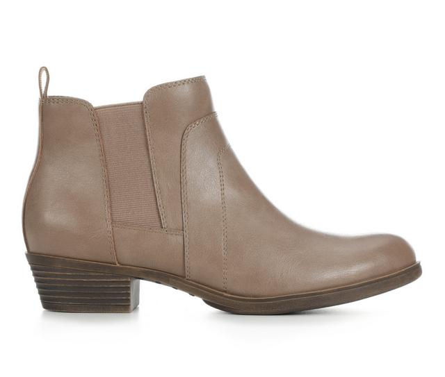 Women's Sugar Tweak Booties in Taupe color