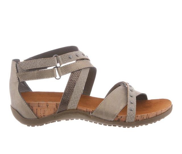 Women's Bearpaw Julianna II Sandals in Pewter color