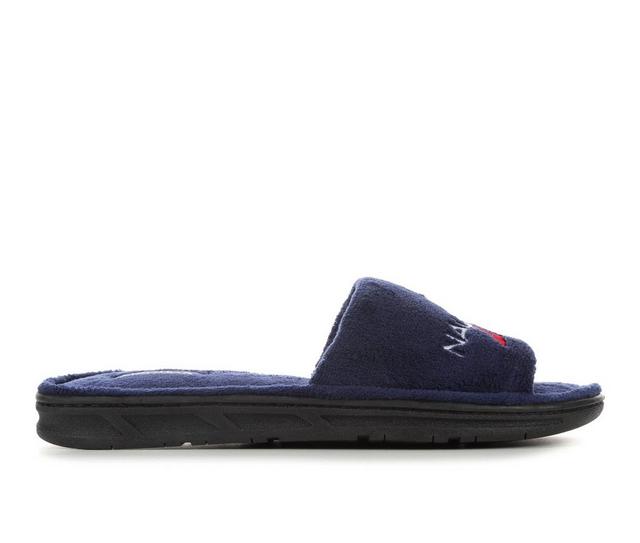 Nautica Dolphinns Slide Slippers in Navy color
