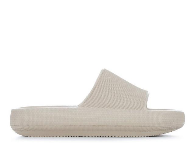 Women's MIA Camyl Platform Slides in Sand color