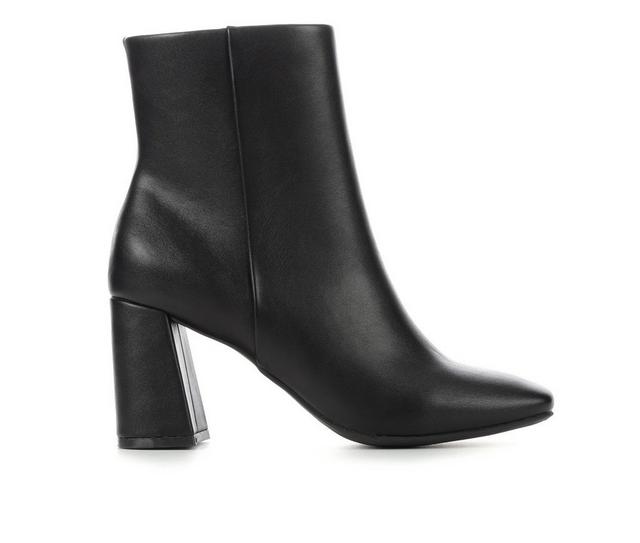 Women's Sugar Element Heeled Booties in Black color