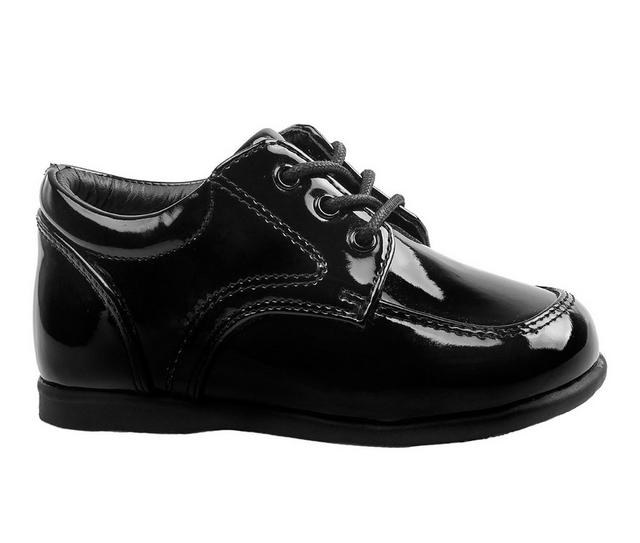 Kids' Josmo Infant & Toddler 171-04A Dress Shoes in Black Patent color