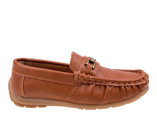 Boys' Josmo Toddler & Little Kid 19119N Loafers in Cognac color