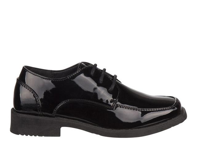 Boys' Josmo Little Kid & Big Kid 25072C Lace-Up Dress Shoes in Black color