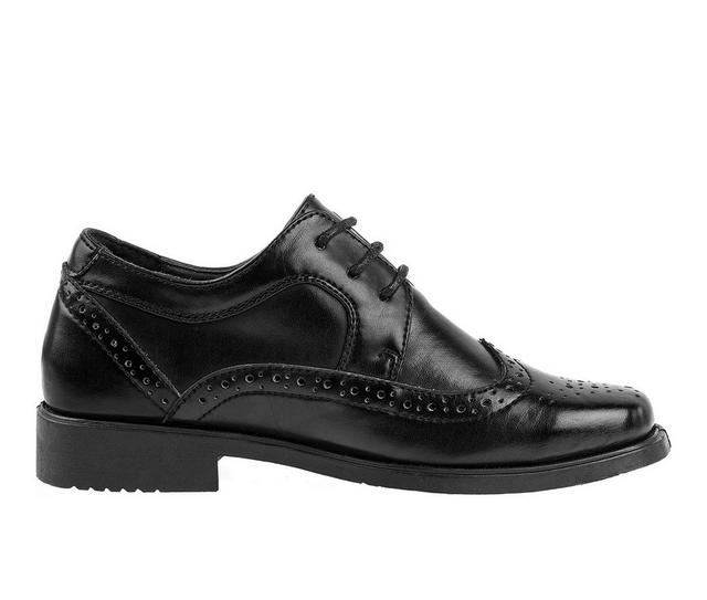 Boys' Josmo Little Kid & Big Kid 31801C Lace-Up Dress Oxfords in Black color