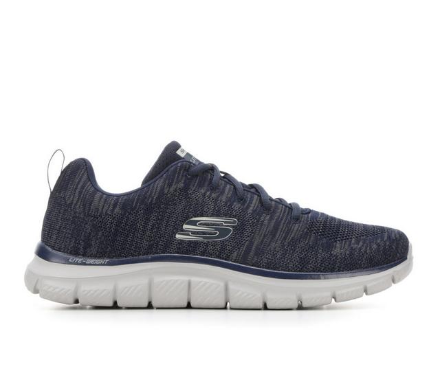 Men's Skechers 232298 Track Front Runner Running Shoes in Navy/Grey color