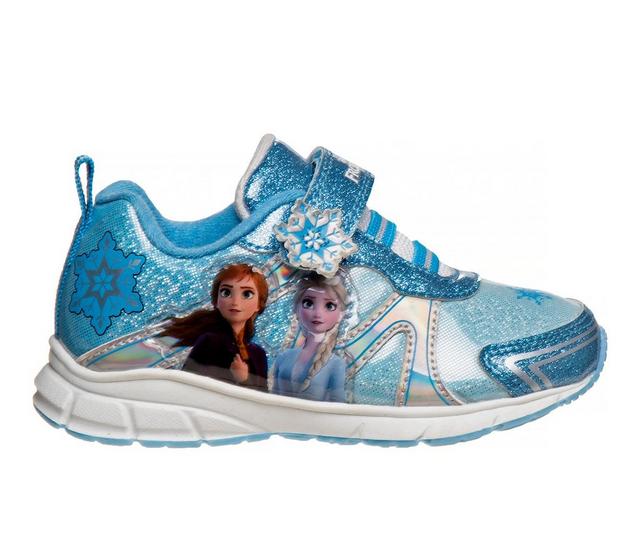 Girls' Disney Toddler & Little Kid CH18126C Frozen II Light-Up Sneakers in Blue color