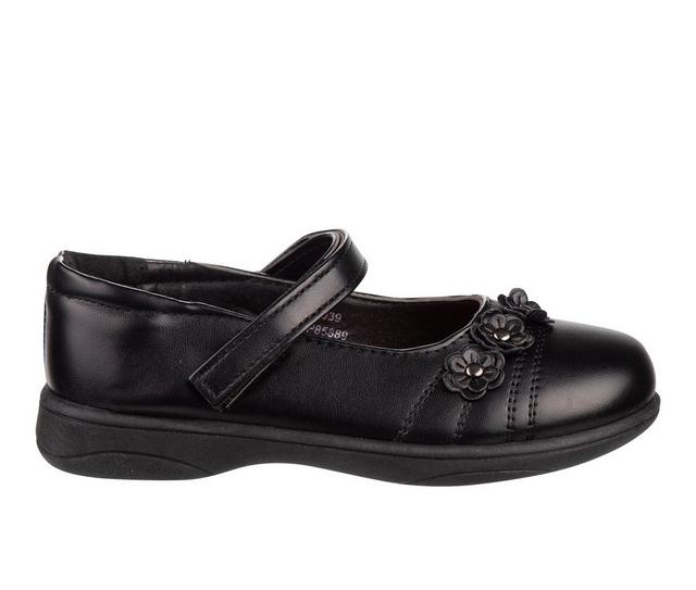 Girls' Petalia Toddler & Little Kid & Big Kid Floral School Shoes in Black color