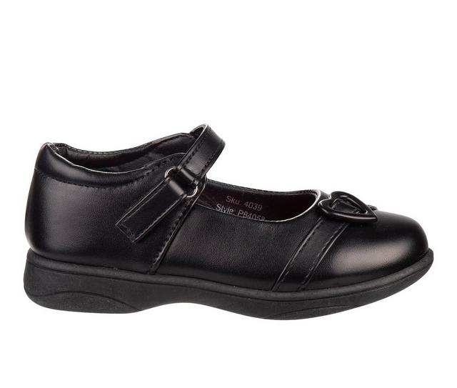 Girls' Petalia Toddler & Little Kid & Big Kid Heart School Shoes in Black color