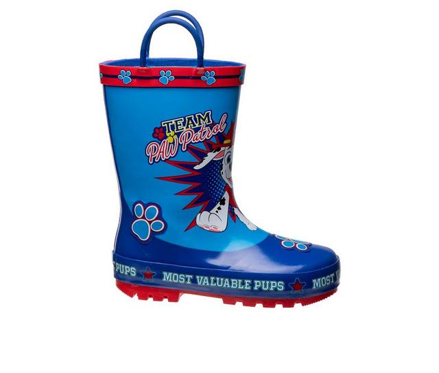 Boys' Nickelodeon Toddler & Little Kid CH87317C Paw Patrol Rain Boots in Blue color
