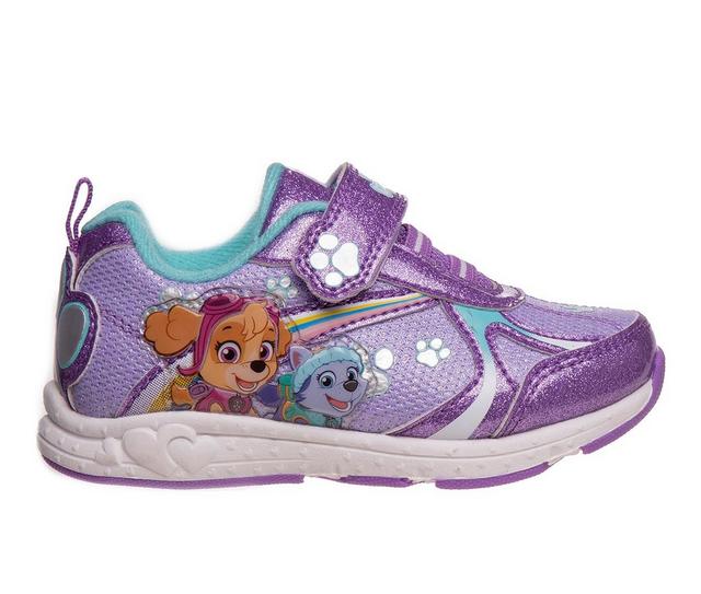 Girls' Nickelodeon Toddler & Little Kid CH18119C Paw Patrol Light-Up Sneakers in Purple color