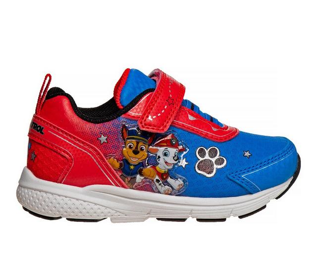 Boys' Nickelodeon Toddler & Little Kid Paw Patrol Light-Up Shoes in Red/Blue color
