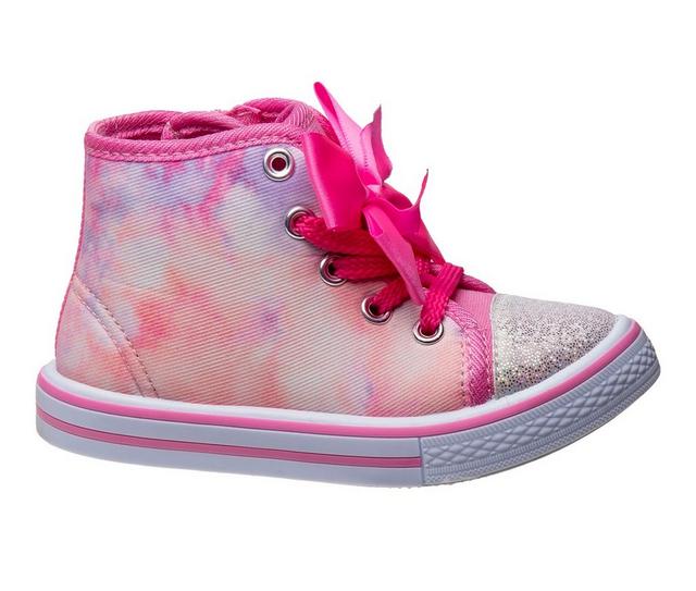 Girls' Laura Ashley Toddler 87177N High-Top Sneakers in Pink color