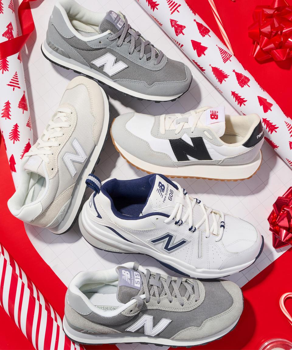Find the hottest fashions for the family from New Balance.