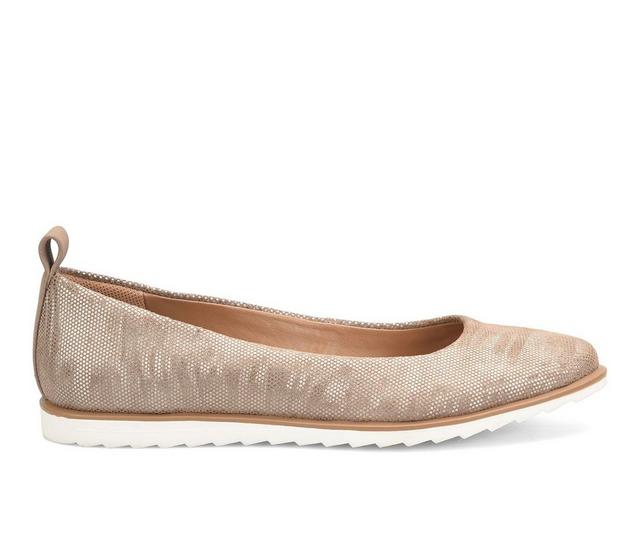 Women's Comfortiva Ronah Flats in Taupe color