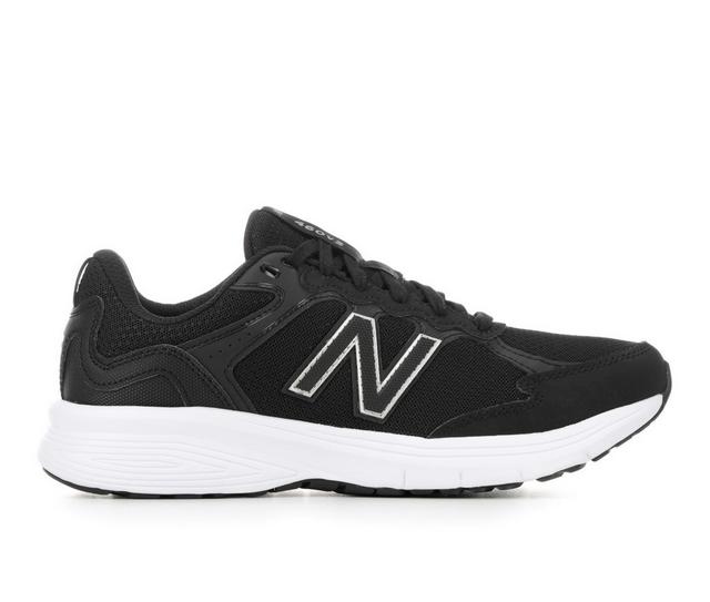Women's New Balance W460V3 Running Shoes in Black/White color