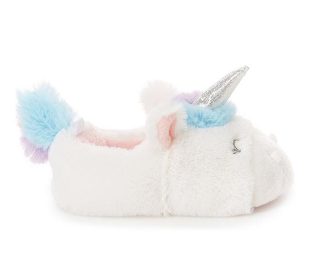 Carters Toddler & Little Kid Grace Slippers in White color
