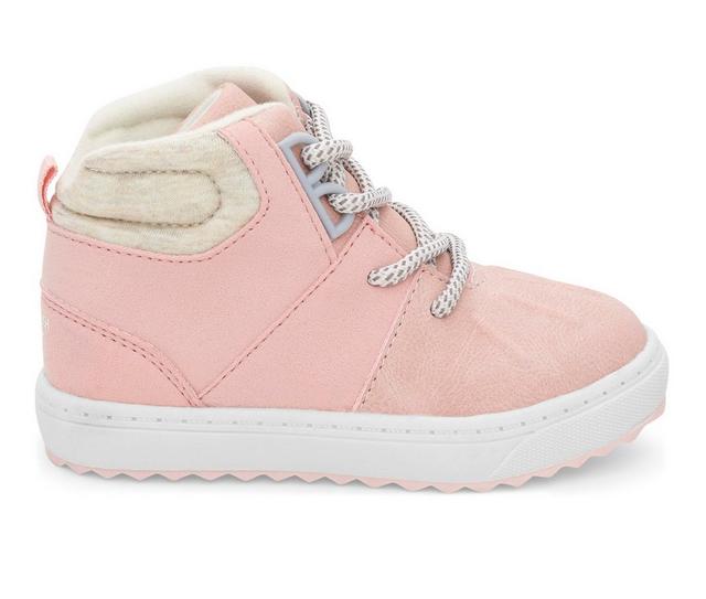 Kids' OshKosh B'gosh Infant & Toddler & Little Kid Wistman Lace-Up Boots in Pink color