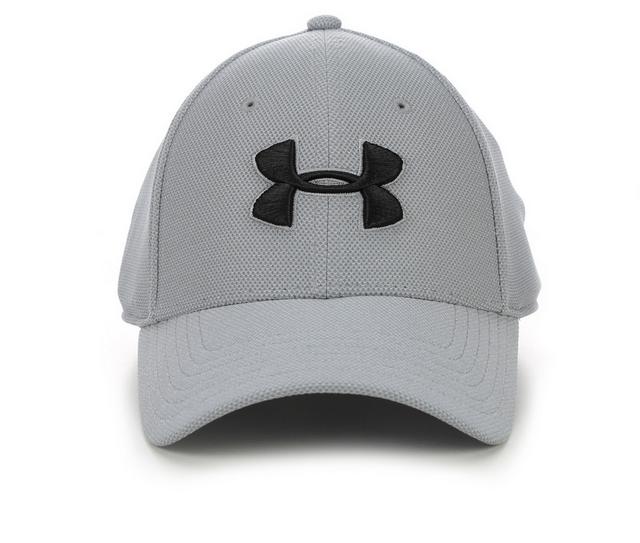 Under Armour Men's Heather Blitzing 3.0 Cap in Steel Grey S/M color