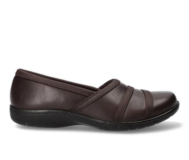 Women's Easy Street Hymn Casual Shoes in Brown color