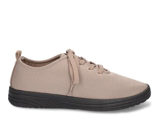 Women's Easy Street Command Casual Sneakers in Taupe Knit color
