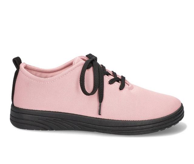 Women's Easy Street Command Casual Sneakers in Blush Knit color